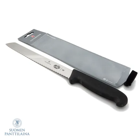 Victorinox Leipäveitsi Fibrox Sahalaita, 21 cm