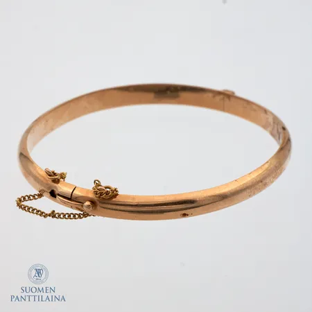 Viallinen rannerengas, 585br,  Paino: 7,8 g