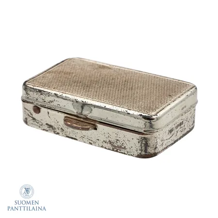 Hopearasia, mitat 43x30x12mm, 925br,  Paino: 17,8 g
