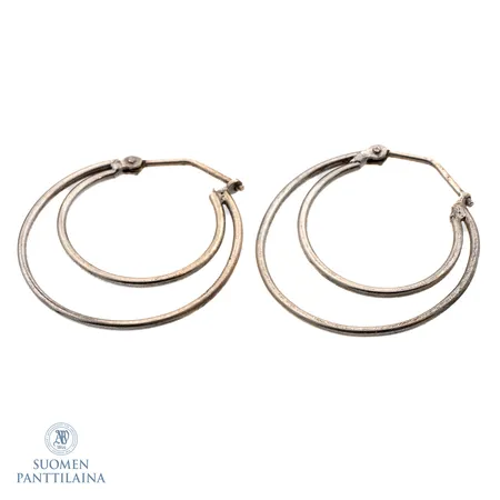Korvakorut, Ø 26mm, 925, Paino: 2,6 g