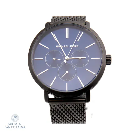 Teräsrannekello Michael Kors Blake Chnorograph, quartz;paristo loppunut,  MK-8678, rungon Ø 42mm, rannekkeen pituus 165mm, säädettävä ranneke.
