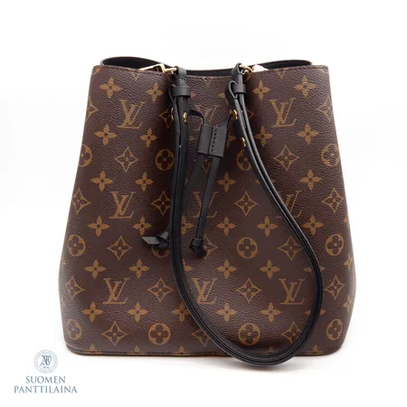 Olkalaukku Louis Vuitton NéoNoé MNG Nior, M44020, hyvä kuntoinen, Made in Paris, irroitettava olkahihna, dustbag, ostokuitti LV Barcelona 01.04.2021.