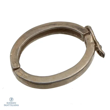 Kaulanauhan lyhennin, Ø 17mm, 925,  Paino: 2,3 g