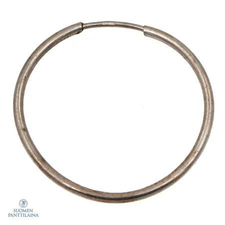 Pariton korvarengas, Ø 26mm, 925,  Paino: 0,8 g