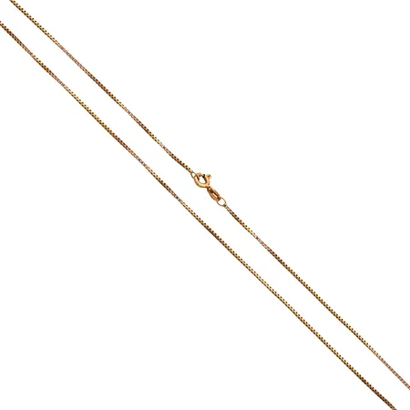 Venetsia-kaulaketju, pituus 45,5cm, 585,  Paino: 2,8 g