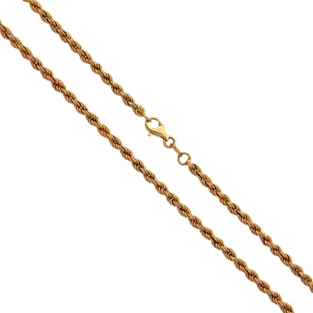 Cordell-kaulaketju, pituus 45cm, leveys 3mm, 585,  Paino: 7,4 g