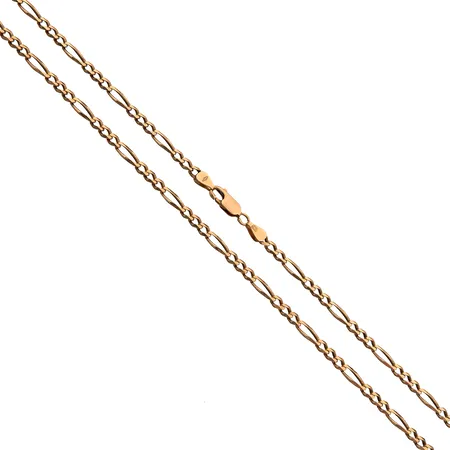 Figaro-kaulaketju, pituus 61cm, 585,  Paino: 13,4 g