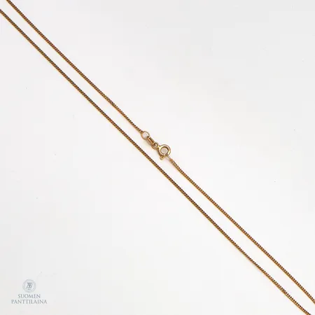 Panssarikaulaketju, pituus 38,5cm, 585, Paino: 2,1 g