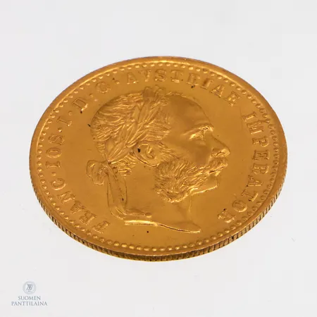 Kultakolikko, 1 dukaatti, Itävalta, 1915, 965, Paino: 3,5 g
