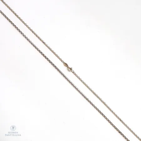 Kaulaketju, pituus 81cm, 925,   Paino: 7 g