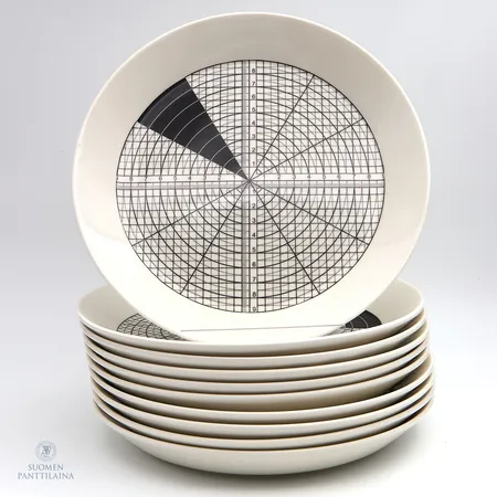 10 lautasta, iittala, Ø 235mm