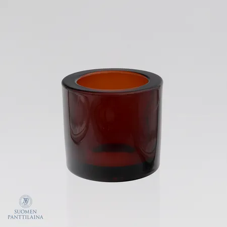 Kivi- tuikkulyhty, Iittala Marimekko, ruskea, korkeus 60mm, naarmuja Paino: 0 g