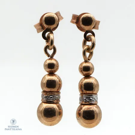 Korvakorut, korkeus 20mm, 585,  Paino: 1,3 g