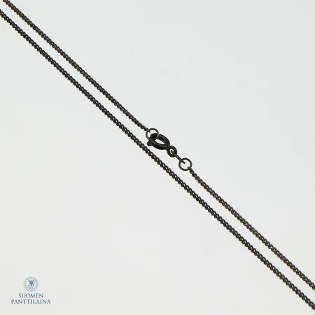 Panssarikaulaketju, pituus 51cm, leveys 1mm, 800,  Paino: 2,9 g