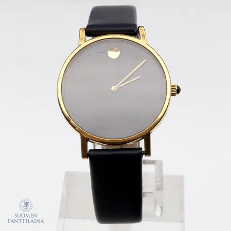 Teräsrannekello Zenith Movado ''Museum'', taulun Ø 30mm, manuaalivetoinen, käytöstä aiheutunutta kulumaa.