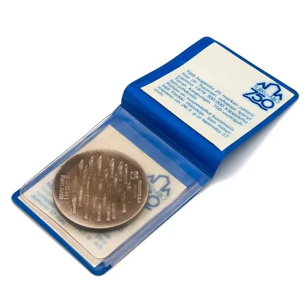 Juhlaraha, Turku 1229-1979, nimellisarvo 25mk, 500, Paino: 26,5 g