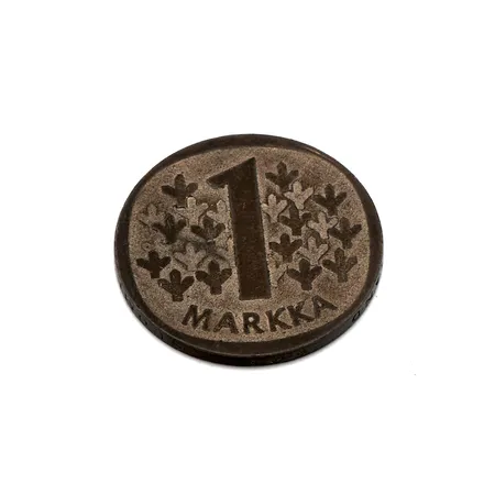 Markka, 1966, 333hopea, Paino: 6,4 g