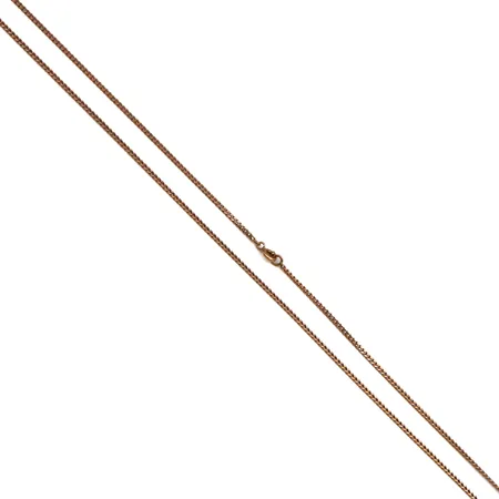 Panssarikaulaketju, pituus 71cm, leveys 2mm, 585,  Paino: 8,9 g