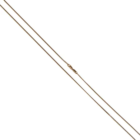 Panssarikaulaketju, käytön jälkiä, pituus 53cm, 585,  Paino: 2,7 g
