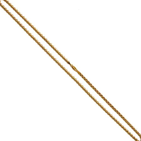 Papukaulaketju, pituus 50,5cm, 585,  Paino: 5,4 g