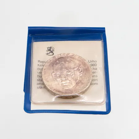 Juhlaraha, Urho Kekkonen 1981, nimellisarvo 50mk, 500, Paino: 20 g