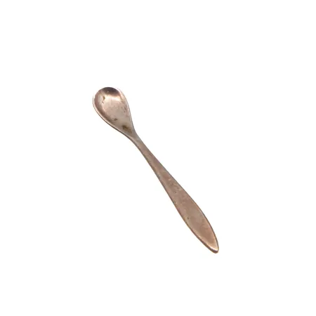 Suolalusikka, kaiverrettu, pituus 40mm, 800,  Paino: 1,1 g