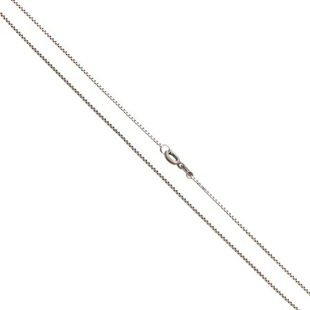 Venetsia-kaulaketju, pituus 41cm, leveys 1mm, 835,  Paino: 2,1 g