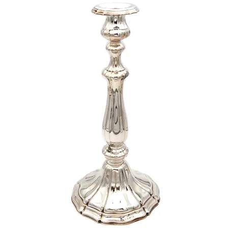 Kynttilänjalka, Chippendale, korkeus 31cm, Ø 65-140mm, kaiverrettu, 813br,  Paino: 765,8 g