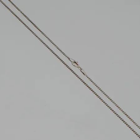 Panssarikaulaketju, pituus 44,5cm, 925, Paino: 3 g