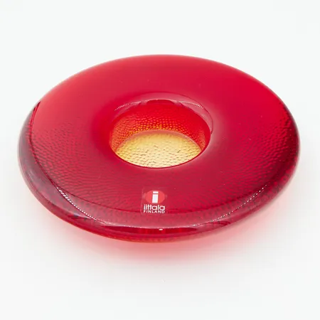 Tuikkulyhty Nappi, Iittala, design Markku Salo, punainen, Ø 120mm