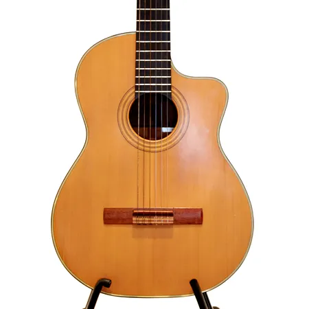 Akustinen kitara, Georg Bolin, Classic 5, Levin, numeroitu 511892, made in Sweden, kova kantolaukku. Ei lähetetä