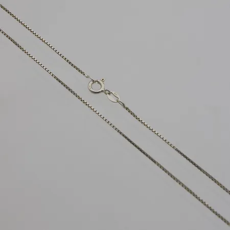 Venetsia-kaulaketju, pituus 50cm, leveys 1mm, 925, Paino: 2,7 g