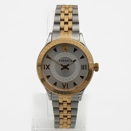 Teräsrannekello Versace, rungon Ø 36mm, quartz;paristo loppunut, Swiss Made, rannekkeen pituus 170mm, 