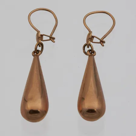 Kyynel -korvakorut, korkeus 42mm, 585, Paino: 2,3 g