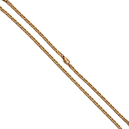 Panssarikaulaketju, pituus 50cm, leveys 3,9mm, 750, Paino: 25 g