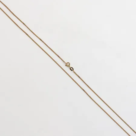 Panssaikaulaketju, pituus 60,5cm, 585, Paino: 3 g