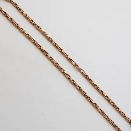 Kaulaketju, pituus 65cm, leveys 5,4mm, 583,  Paino: 77,4 g