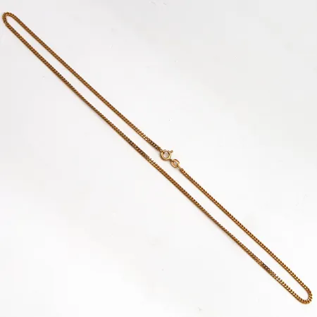 Panssarikaulaketju, pituus 45cm, leveys 2,1mm, 585, Paino: 6,7 g