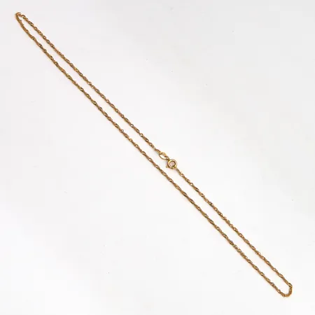 Singapore-kaulaketju, pituus 42cm, 585, Paino: 1,7 g