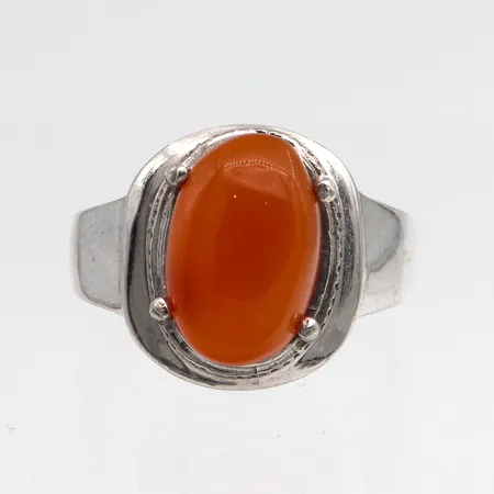 Kivisormus, koko 19, 925br,  Paino: 7,2 g