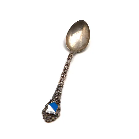 Emaloitu lusikka, Zurich, pituus 115mm, 800br,  Paino: 11,6 g