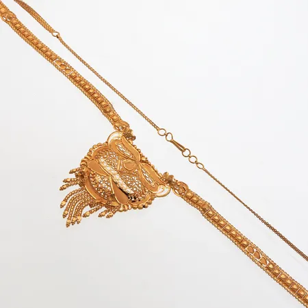 Kaulakoru, pituus 62cm, 875,  Paino: 24,1 g