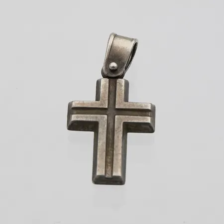 Risti riipus, korkeus 26mm, 925, Paino: 2,5 g