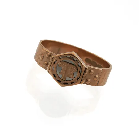 Ammattisormus, koko 19½, 585,  Paino: 4,6 g