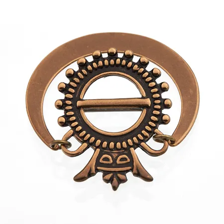 Solki, Kalevala Koru, Alahärmän solki, korkeus 36mm, pronssia