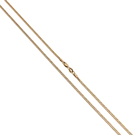 Panssarikaulaketju, pituus 51cm, leveys 2mm, 585,  Paino: 7 g