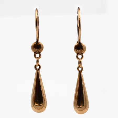 Kyynel-korvakorut, korkeus 34mm, 585,  Paino: 1,4 g