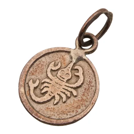 Horoskooppi riipus, Skorpioni, korkeus 20mm, 830,  Paino: 0,7 g