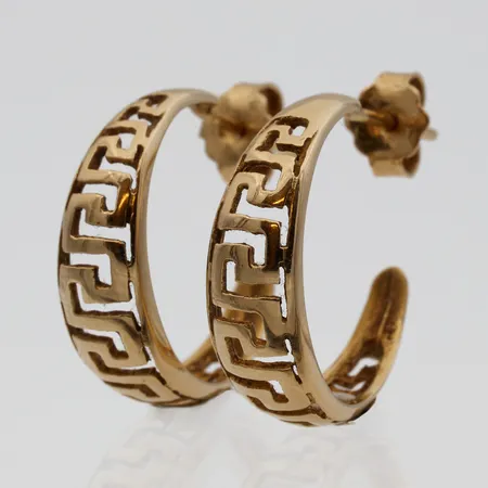 Korvakorut, korkeus 20mm, 585,  Paino: 3,9 g