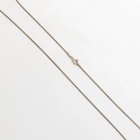 Käärmekaulaketju, pituus 45cm, 925, Paino: 4,2 g